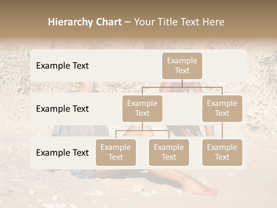 Honeymoon Sea Blur PowerPoint Template