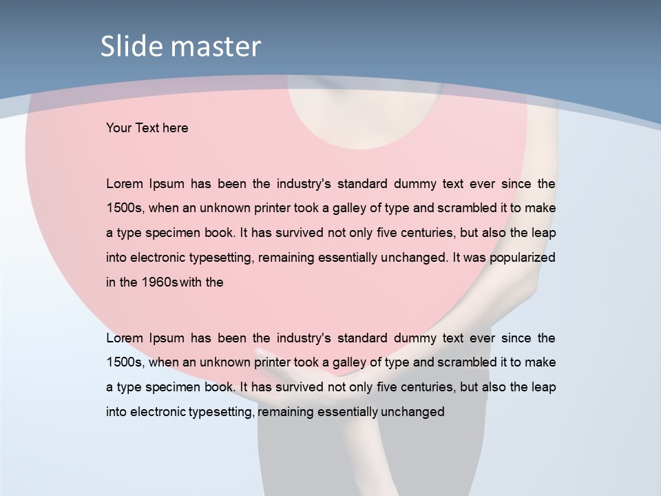 Sexy Line Glamour PowerPoint Template