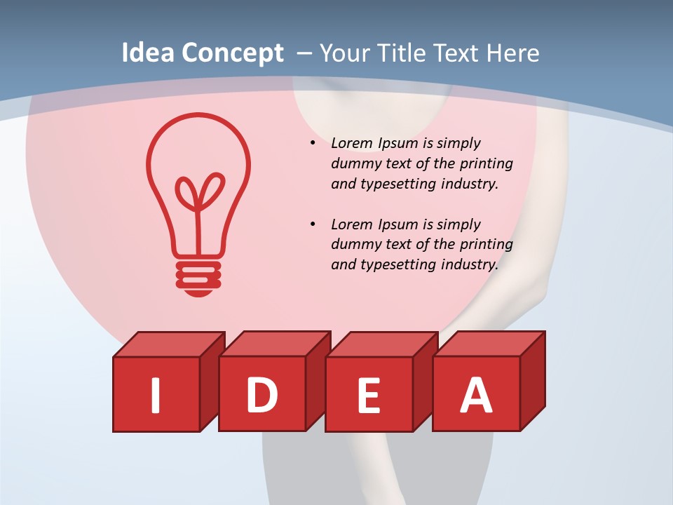 Sexy Line Glamour PowerPoint Template