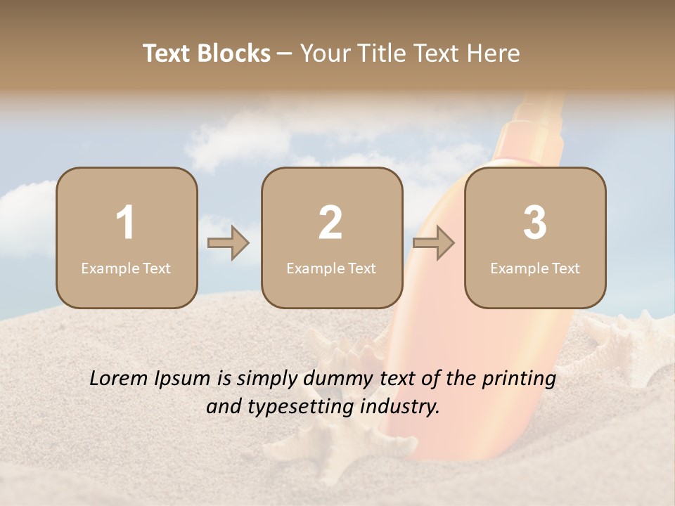 Hygiene Cream Background PowerPoint Template