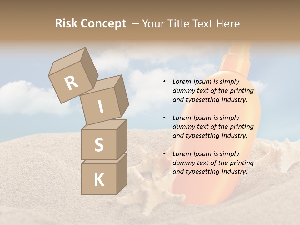 Hygiene Cream Background PowerPoint Template