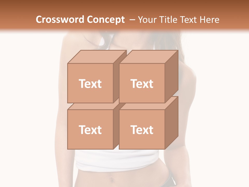 Sexual Glamour Posing PowerPoint Template