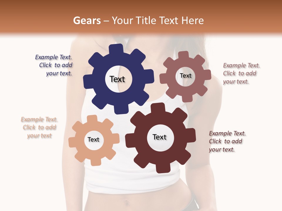 Sexual Glamour Posing PowerPoint Template