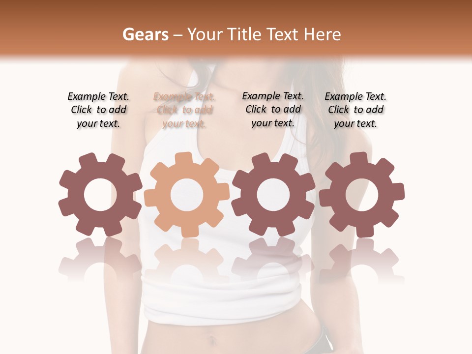 Sexual Glamour Posing PowerPoint Template