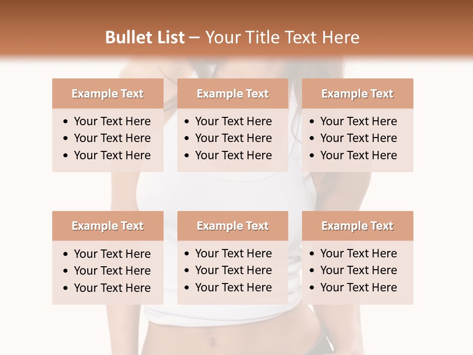 Sexual Glamour Posing PowerPoint Template