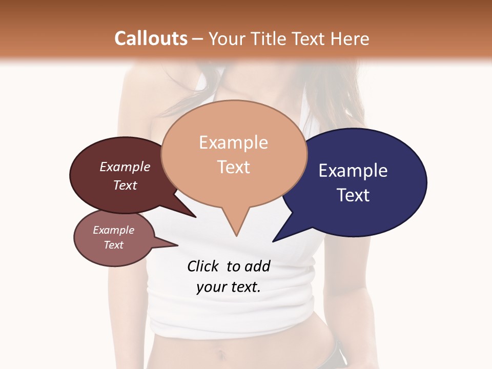 Sexual Glamour Posing PowerPoint Template