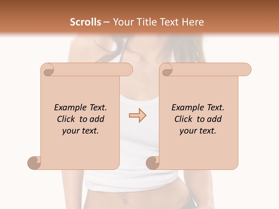 Sexual Glamour Posing PowerPoint Template