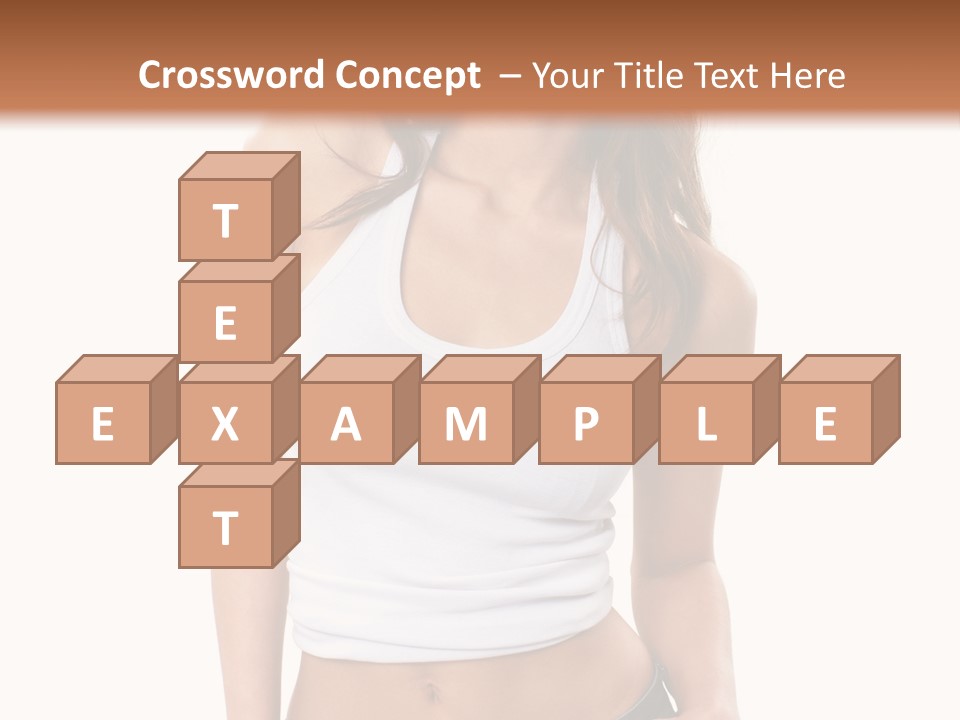 Sexual Glamour Posing PowerPoint Template