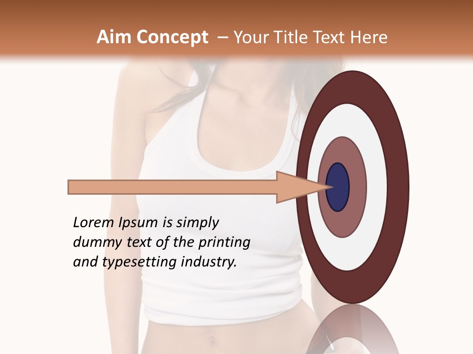 Sexual Glamour Posing PowerPoint Template