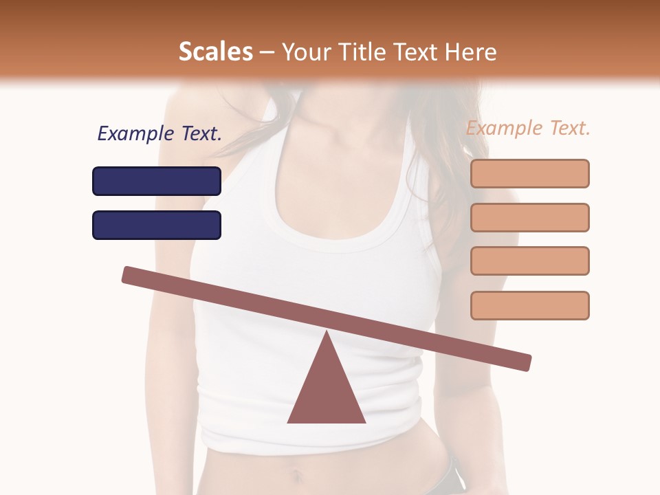 Sexual Glamour Posing PowerPoint Template