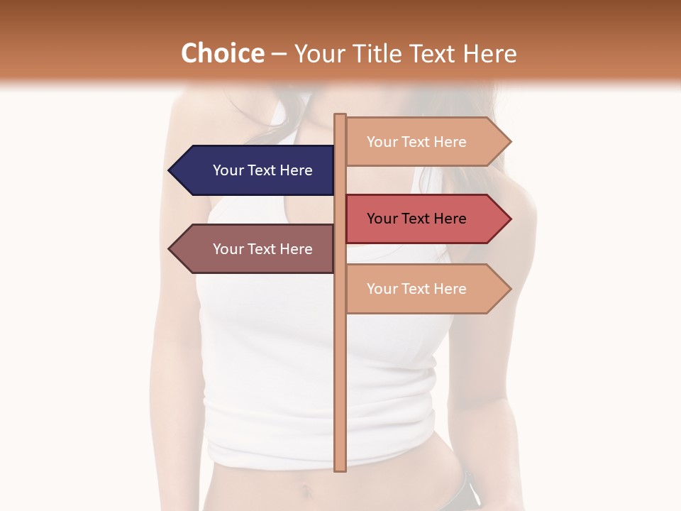 Sexual Glamour Posing PowerPoint Template