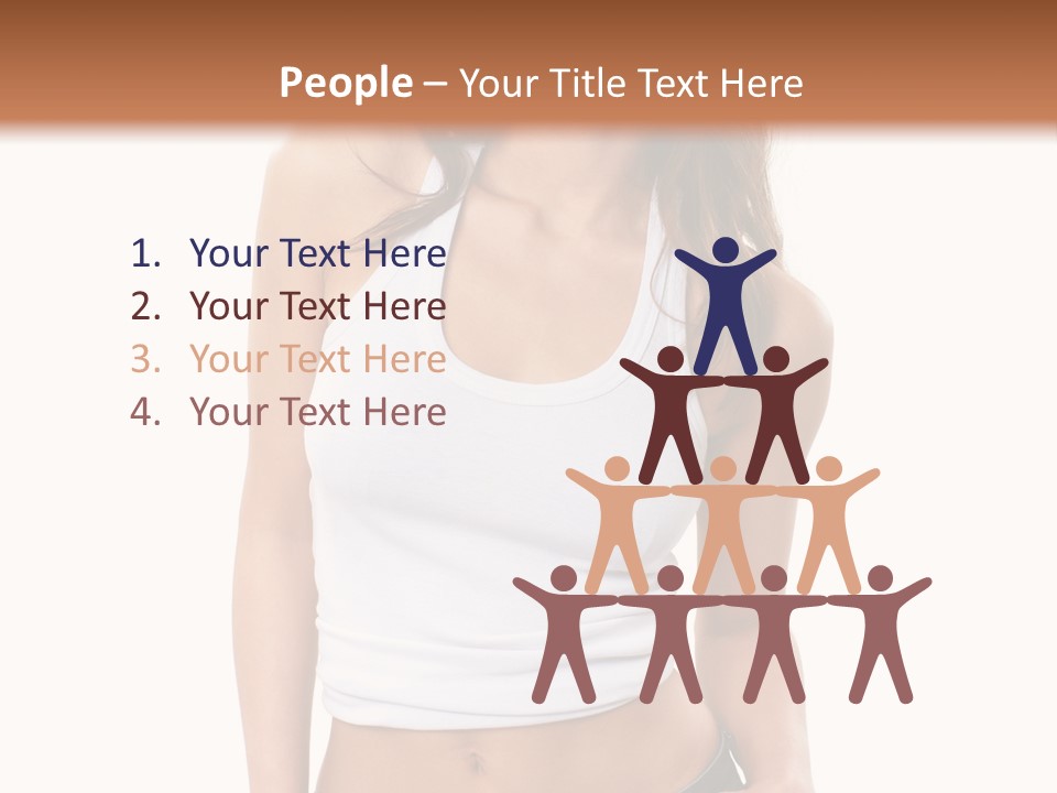 Sexual Glamour Posing PowerPoint Template