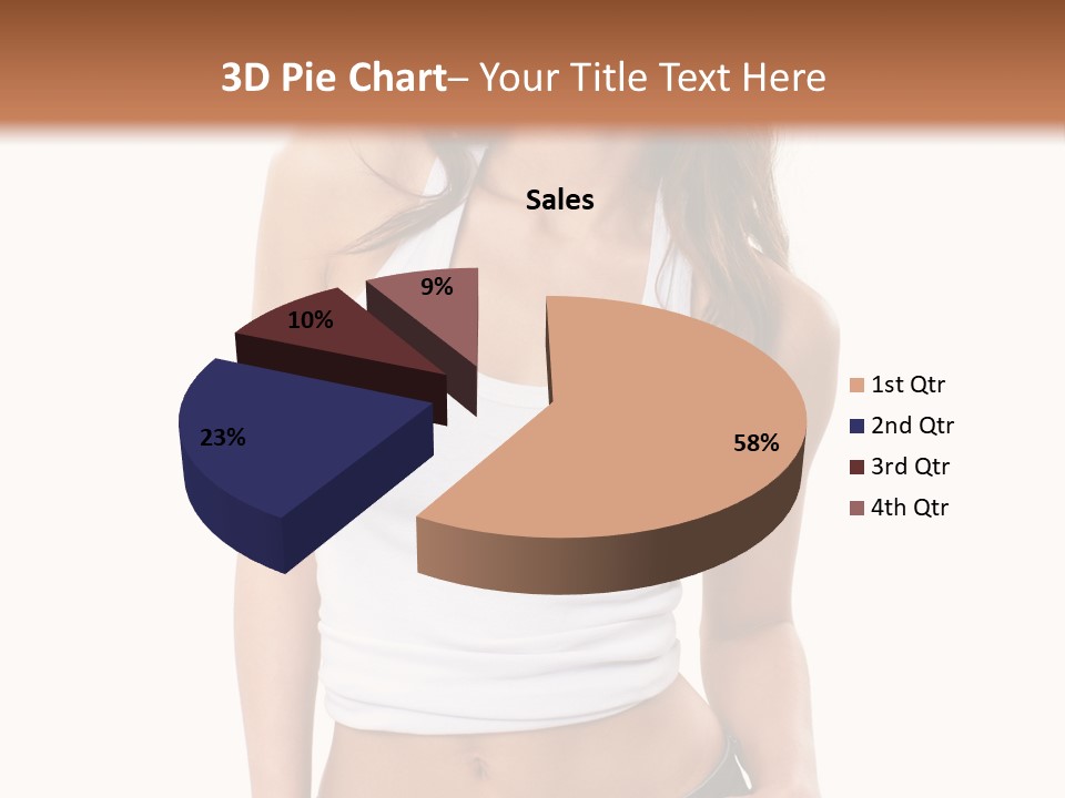 Sexual Glamour Posing PowerPoint Template