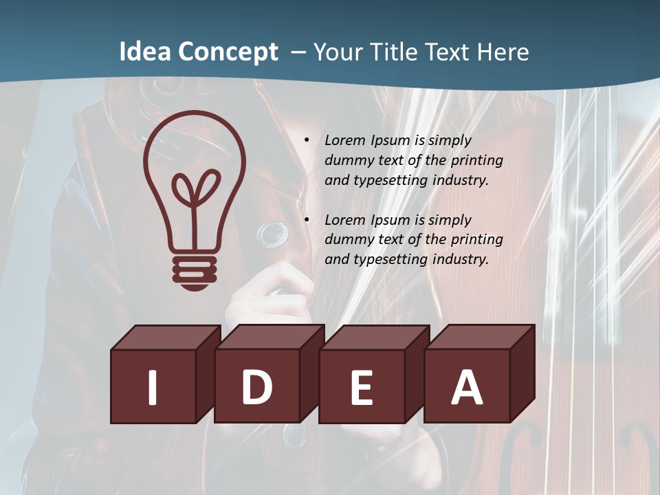 Chair Corporate Di Cu Ion PowerPoint Template