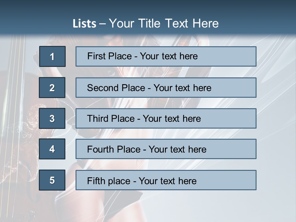 Office Chair Profe Ional PowerPoint Template