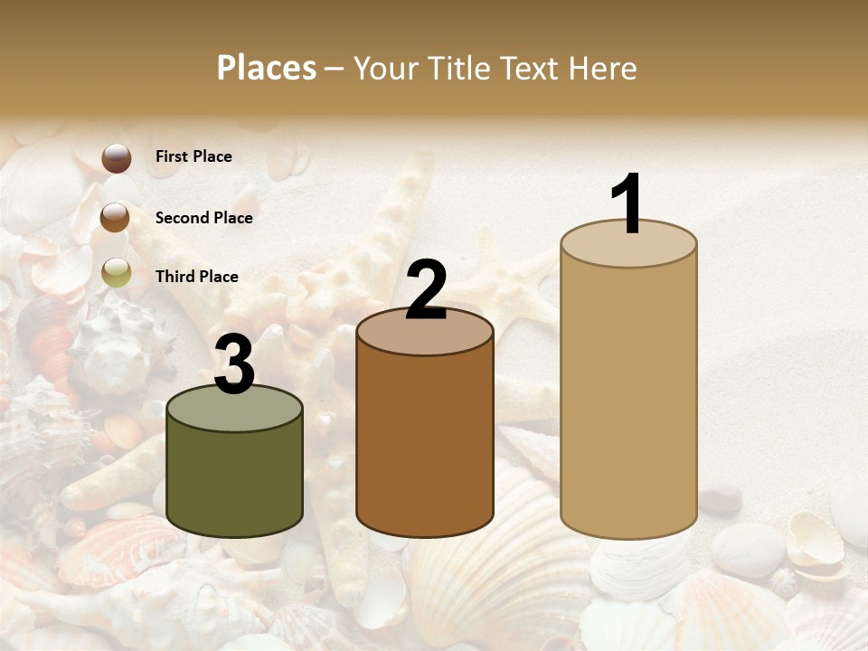 Starfish Border Summer PowerPoint Template