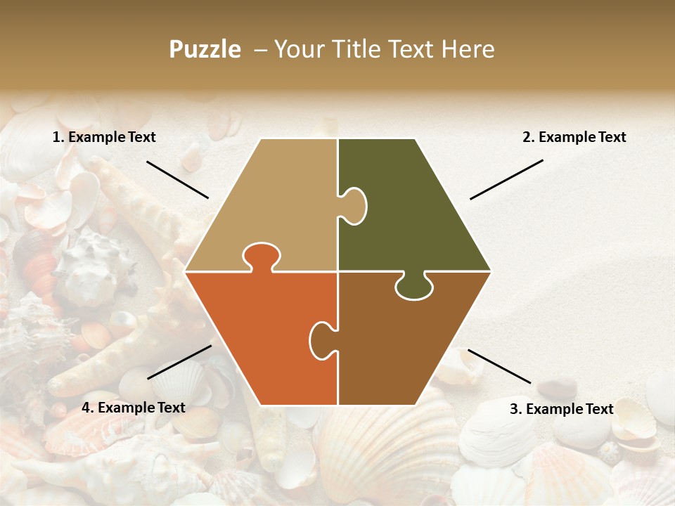 Starfish Border Summer PowerPoint Template