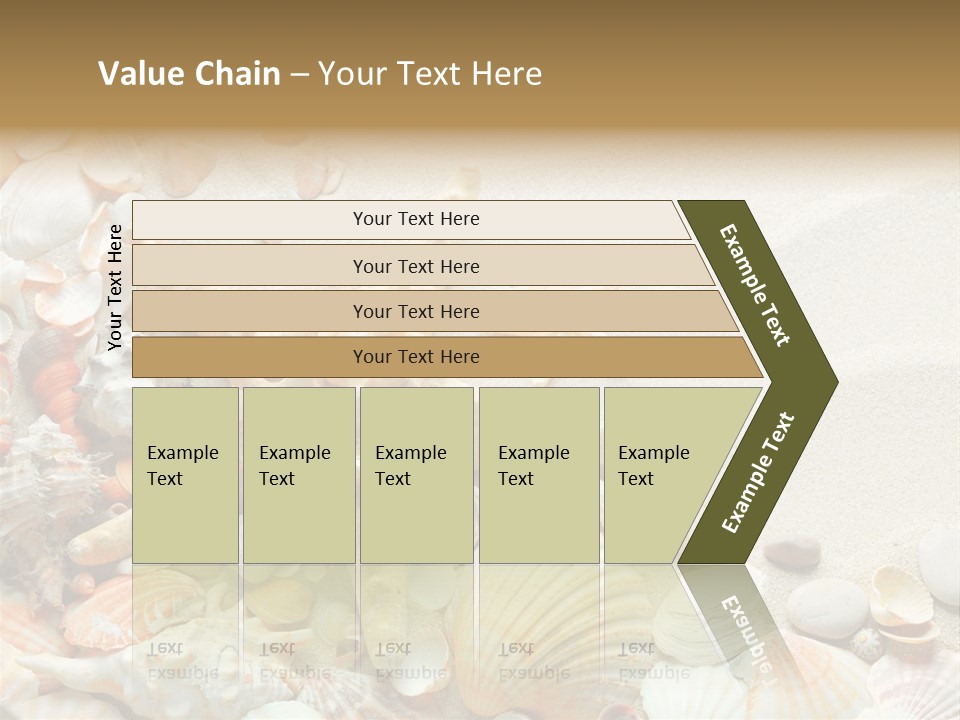 Starfish Border Summer PowerPoint Template