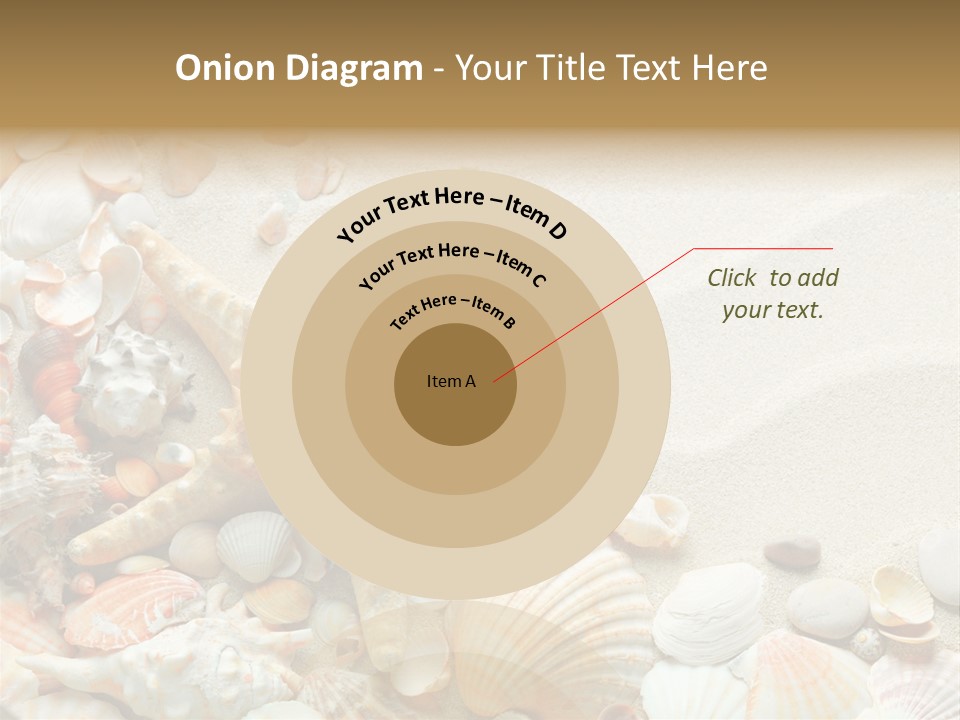 Starfish Border Summer PowerPoint Template