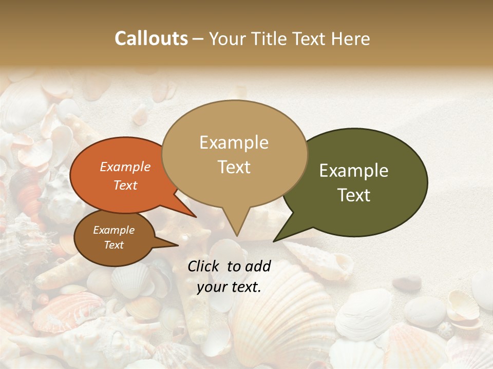 Starfish Border Summer PowerPoint Template