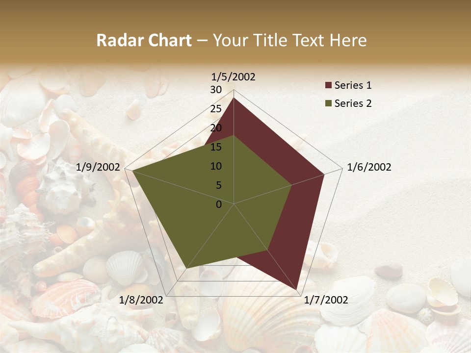 Starfish Border Summer PowerPoint Template