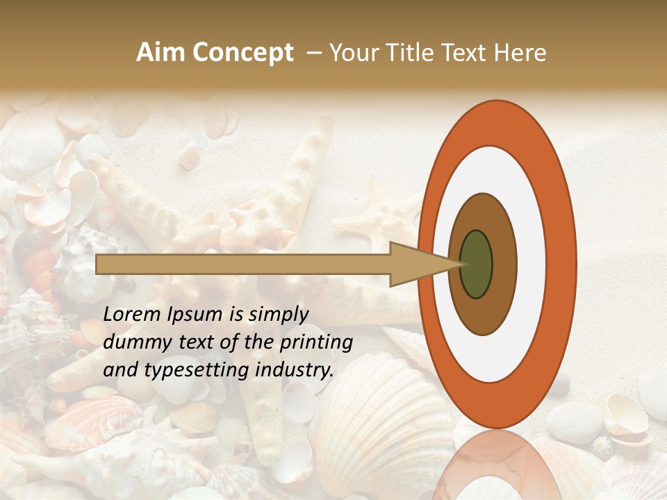 Starfish Border Summer PowerPoint Template