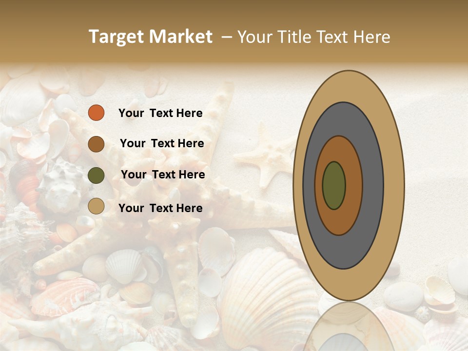 Starfish Border Summer PowerPoint Template