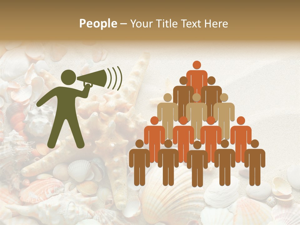 Starfish Border Summer PowerPoint Template