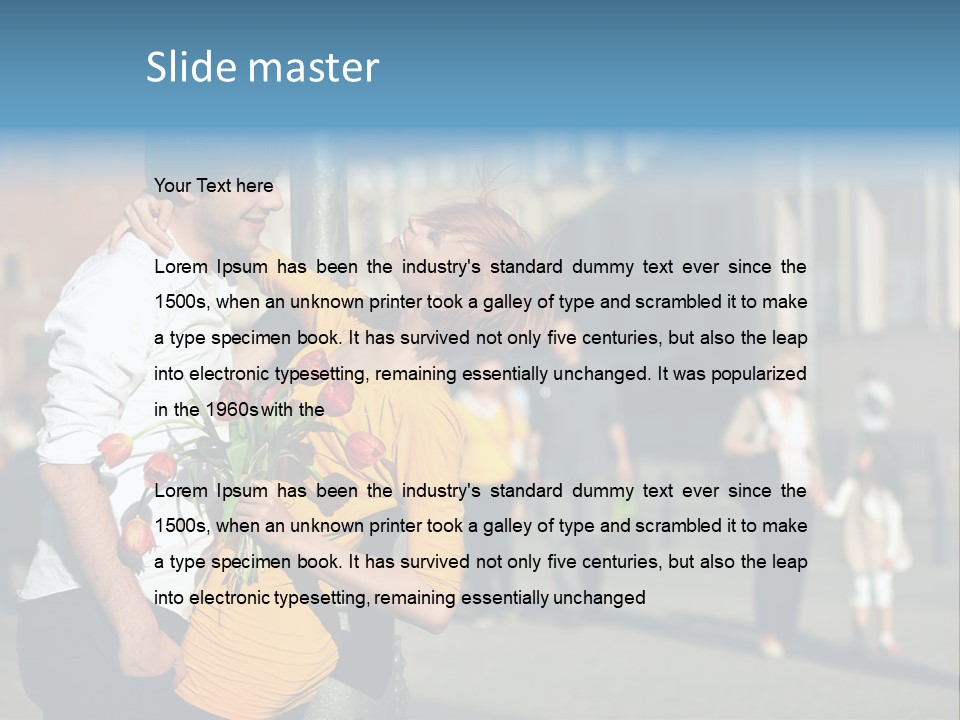 Relationship People Lifestyle PowerPoint Template