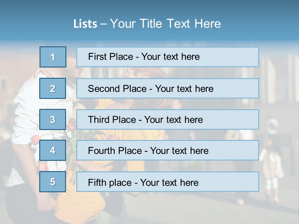 Relationship People Lifestyle PowerPoint Template