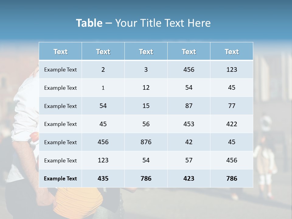 Relationship People Lifestyle PowerPoint Template