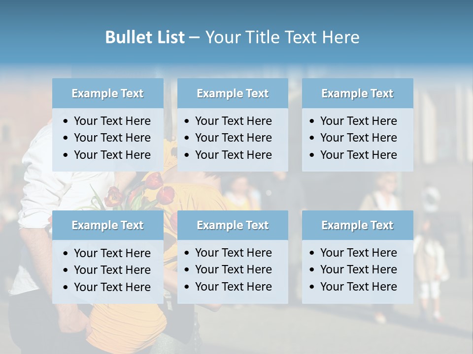 Relationship People Lifestyle PowerPoint Template