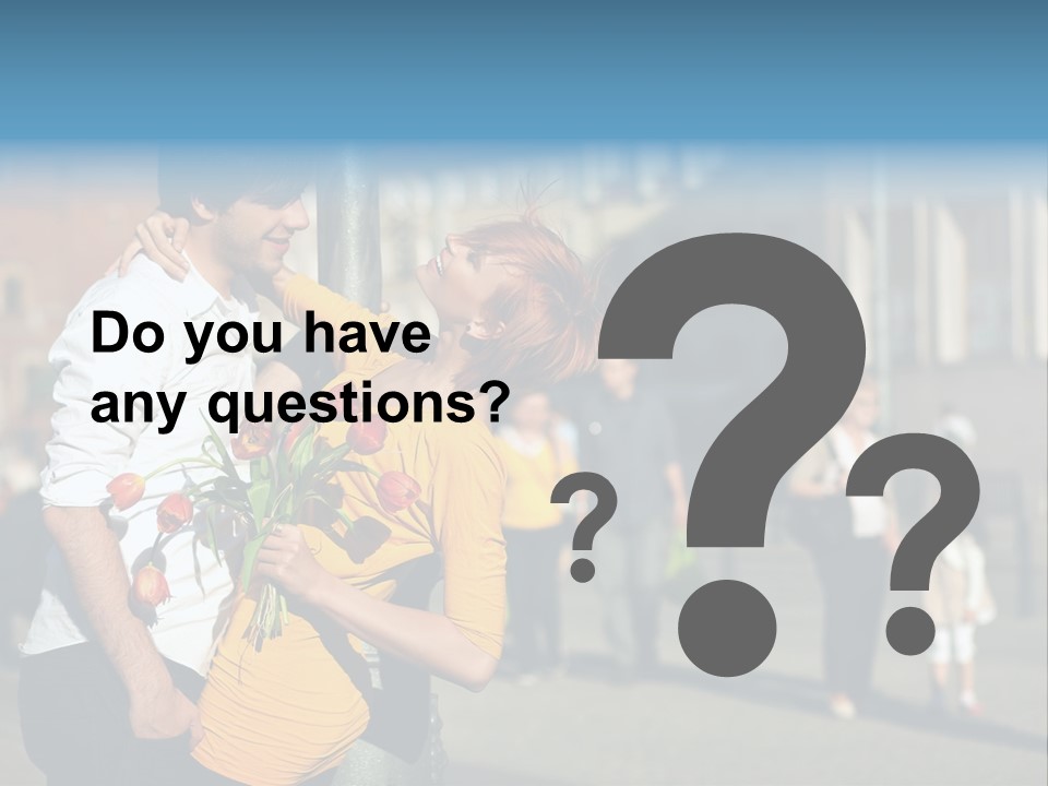 Relationship People Lifestyle PowerPoint Template