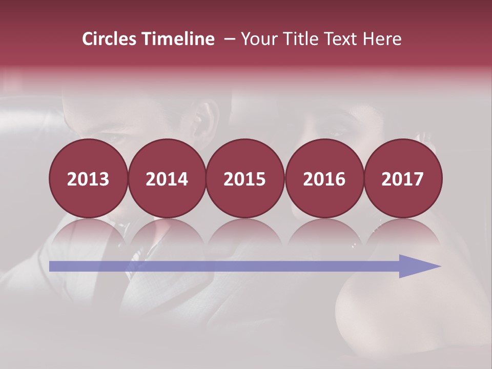 Two Couple Lifestyle PowerPoint Template