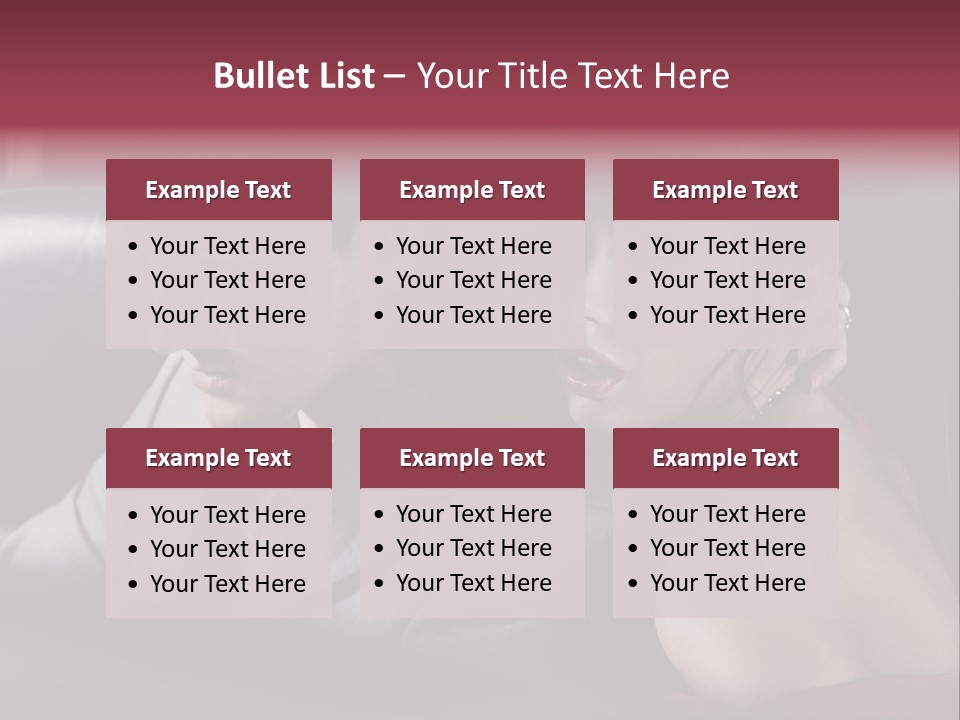 Two Couple Lifestyle PowerPoint Template