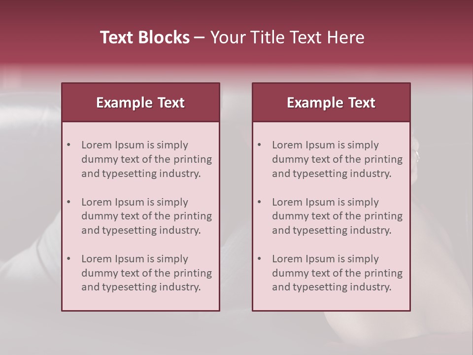 Two Couple Lifestyle PowerPoint Template