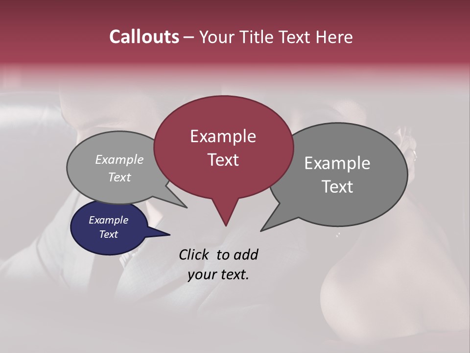 Two Couple Lifestyle PowerPoint Template