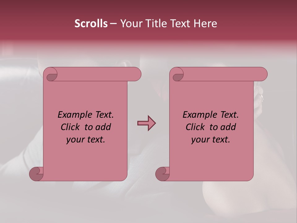 Two Couple Lifestyle PowerPoint Template