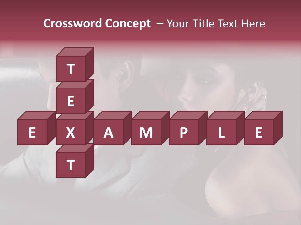 Two Couple Lifestyle PowerPoint Template