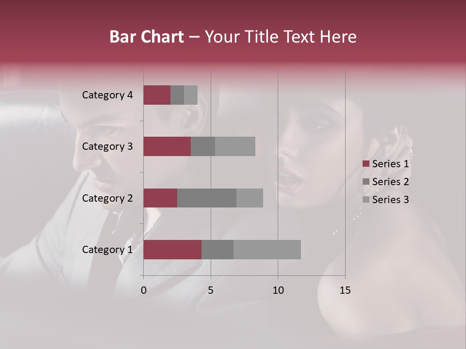 Two Couple Lifestyle PowerPoint Template