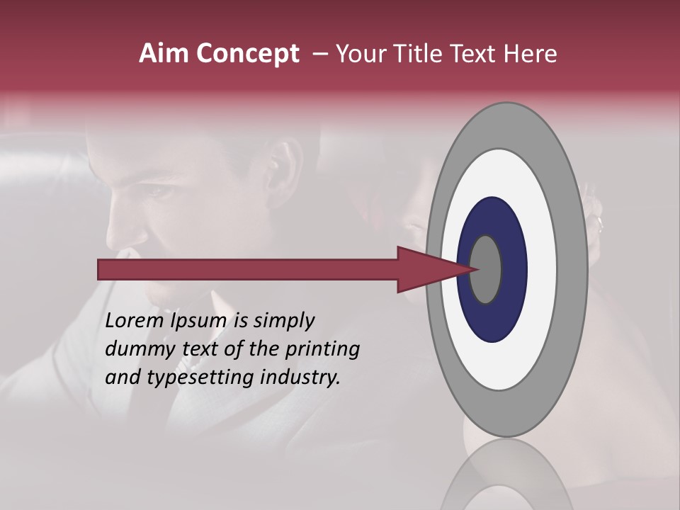 Two Couple Lifestyle PowerPoint Template