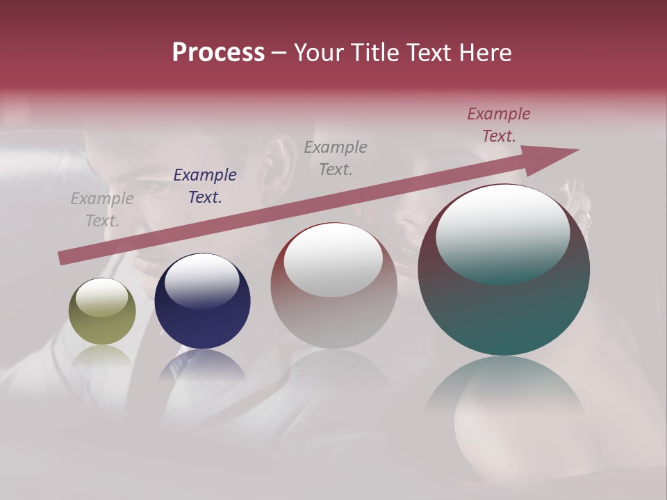 Two Couple Lifestyle PowerPoint Template