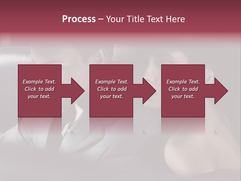 Two Couple Lifestyle PowerPoint Template