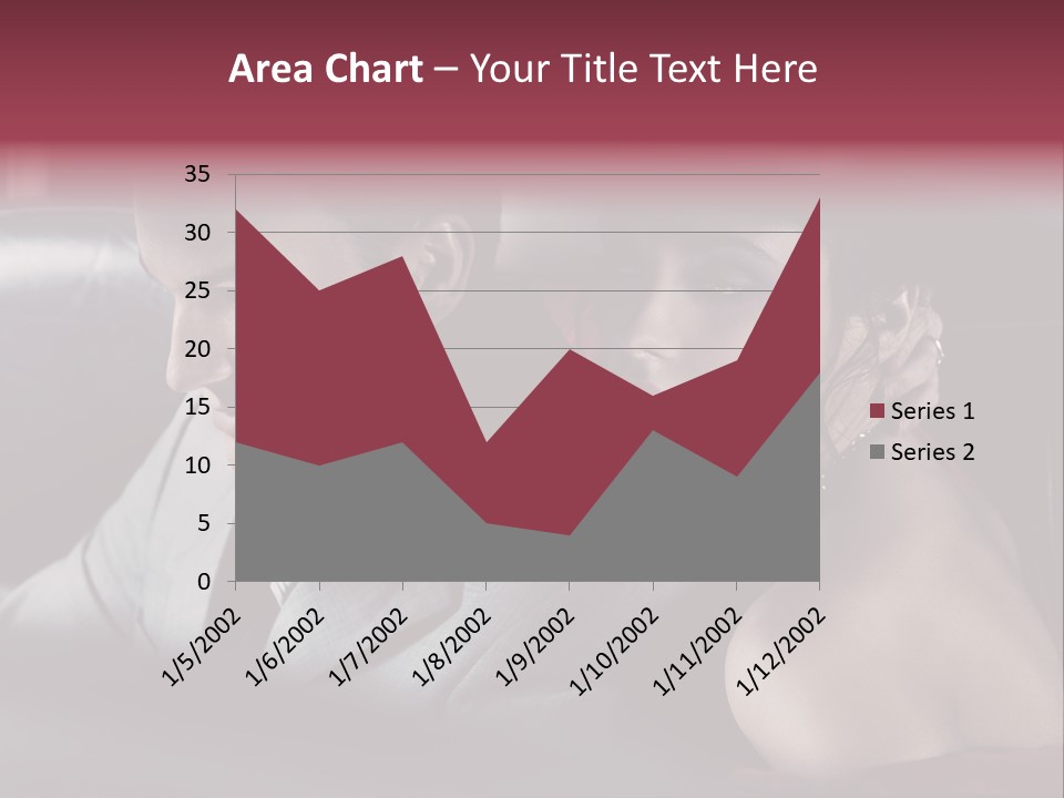 Two Couple Lifestyle PowerPoint Template
