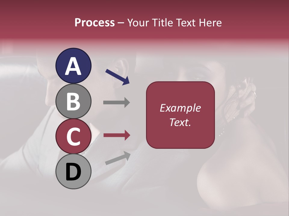Two Couple Lifestyle PowerPoint Template