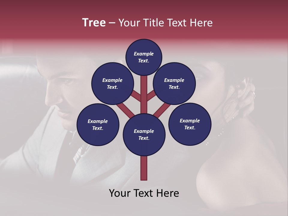 Two Couple Lifestyle PowerPoint Template