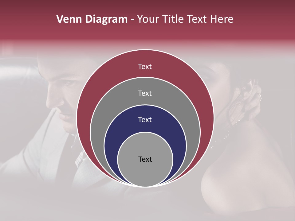 Two Couple Lifestyle PowerPoint Template