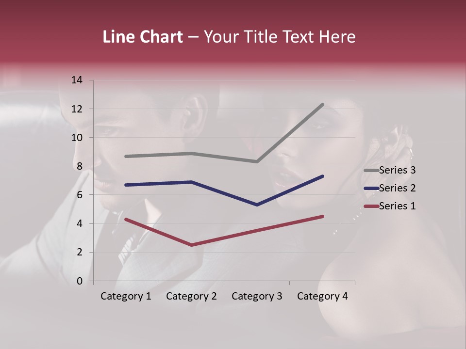 Two Couple Lifestyle PowerPoint Template