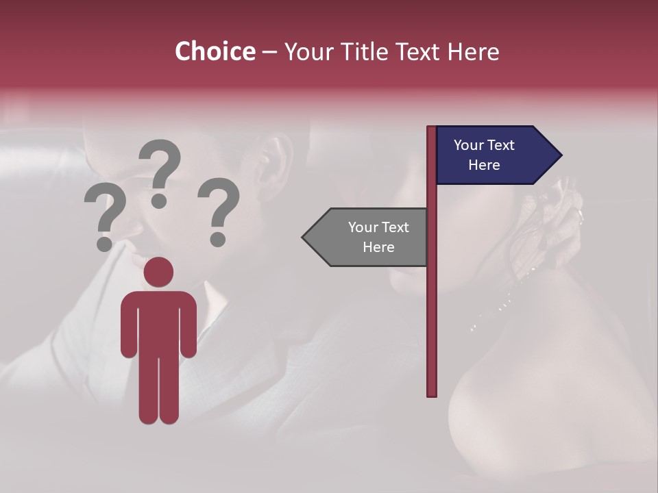 Two Couple Lifestyle PowerPoint Template