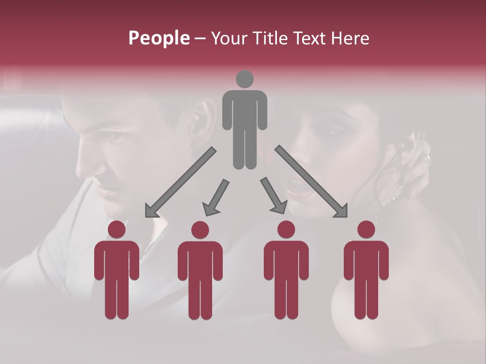 Two Couple Lifestyle PowerPoint Template